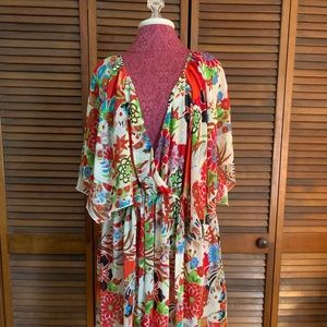 Pyramid Collection Tropical Tunic 3X
